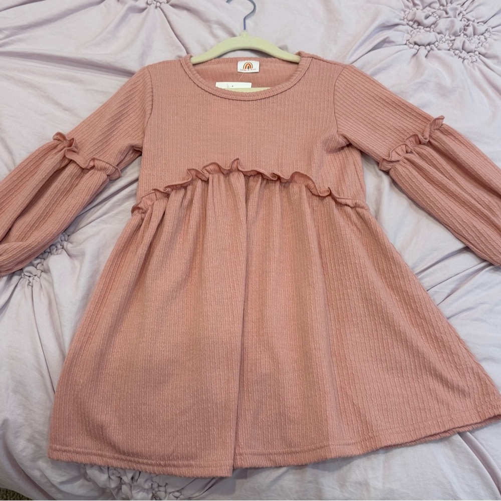 Abby & Evie puff sleeve dress (NWT)